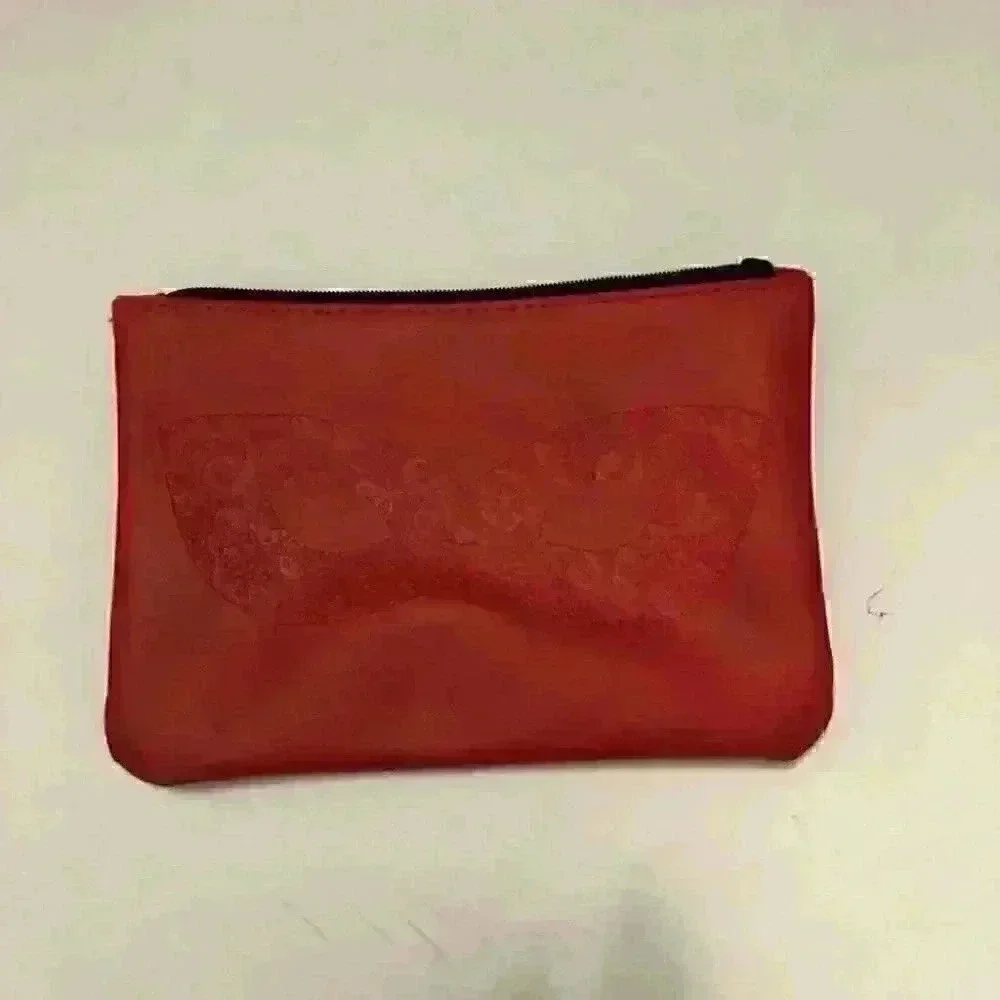 IPSY RED MAKEUP BAG